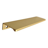 04 Puxador Para Móveis Slim 8015 Vancouver 146 Mm Dourado Alternativa Componentes