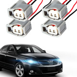 04 Soquete Plug Conector Bico Injetor Nissan Frontier
