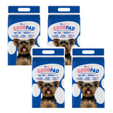 04 Tapete Higienico Good Pad P Cães E Gatos 60x60 Cm 50 Un