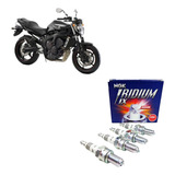 04 Velas De Ignição Ngk Iridium Bandit 650 Fz6 Z750 Z800 Xj6