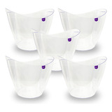 05 Baldes De Gelo Acrílico Cristal 7,5 Litros Champanheira