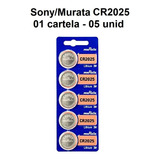 05 Baterias Cr2025 3v Sony/murata (1