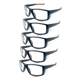 05 Und - Oculos Proteção Colocação Grau Armação Ssrx Incolor