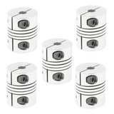 05 Acoplamento Flexivel 8mm X 10mm externo 25 30mm Cnc 3d