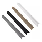05 Cantoneiras L Pvc 20x20x1 5mmx 3 0mts Proteção Acabamento