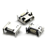 05 Conector Soquete Femea Micro Usb V8 7 2 5 Pinos