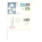 05 Envelopes Fdc Novos Anos 80