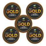 05 Fitas Dupla Face Gold 10 Mts Prótese Capilar Perucas
