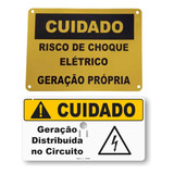 05 Kits Placa Geração Própria Geração D 