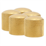 05 Knobs De Pressão Metal Dourado Baixo Guitarra Strinberg