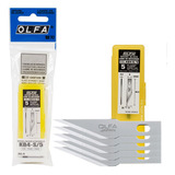 05 Lâminas Refil Caneta Estilete Precisão Dedo Olfa Kb4 s