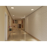 05 Placas Preta Revestimento De Parede Pvc 3d Hexagonal Pvc