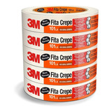 05 Rolos Fita Crepe 3m 101la 24mmx50m Nova Formula