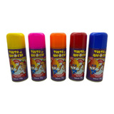 05 Spray Para Colorir Cabelo Temporário Varias Cores
