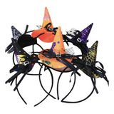 05 Tiaras Bruxinha Festa Fantasia Halloween Baile Carnaval