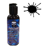 05 Tintas Pigmentação Barba E Cabelo Aerógrafo 100 Ml Preta