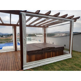 06 Cortinas Retrátil Completas Medidas Na Descrição Caramelo
