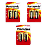 06 Pilhas Alcalinas Panasonic D (grande)