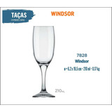 06 Taça Windsor 210ml - Champanhe