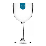 06 Taças De Gin/ Aperol/ Drink Acrilico 580 Ml Premium Cor Transparente
