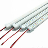 06 Barra Led 12 V 30cm Branco Quente C Calha C Plug