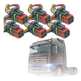 06 Chicote Conector Bico Injetor Volvo Fh 460 D13 21569200