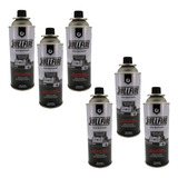 06 Gás Refls Bullfire Fogareiro Maçarico Culinário 400ml