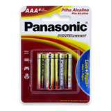 06 Pilhas Aaa Alcalina Panasonic 1 Cartela