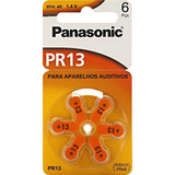06 Pilhas Baterias 13 Auditivas Panasonic