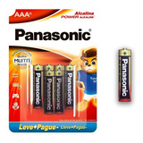 06 Pilhas Baterias Aaa Panasonic Power