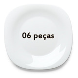 06 Prato Raso Fino Quadrado 27 Cm Parma Bormioli Italiano