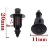 06 Trava Grampo 6mm Carenagem Yamaha Xj6 Rabeta Promoção