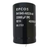 08x Capacitor Eletrolítico 22.000uf 63v B41845-a8229-m Epcos