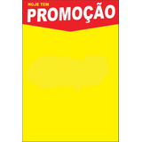 1.000 Cartaz Promoção A4 P Supermercado Oferta 21x30cm