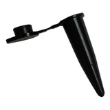 1.000 Microtubo Flaco Capsula Pino Epp 0,38ml Preto Fechado