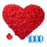 1.000 Pétalas De Rosas Artificiais Mistas Vermelho E Branco