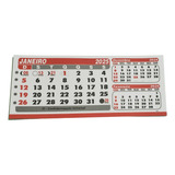 1.000 Refil Pvc Calendário De Mesa Bloco Pequeno 11,5x5
