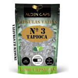 1 000 Cápsulas Vazias Tapioca Sublingual No 3 150mg 