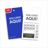 1 000 Tags Personalizadas Etiquetas Para Roupas 300g