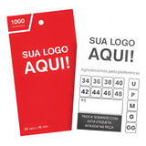 1 000 Tags Personalizadas Etiquetas Para Roupas E Brindes