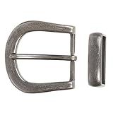 1 1 4 32 Mm Conjunto De Fivela De Cinto De Ferradura De Pino único Sem Níquel Antique Silver One Size