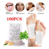 1 100pcs Detox Foot Patches Almofada De Bambu Adesivo De Pé