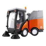 1:16 Vassoura De Estrada Diecast Brinquedo Simulado Modelo