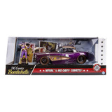 1:24 Batgirl Chevy Corvette Dc Bombshells Jada Barateiromini