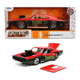 1:24 Jada Dodge Charger Rt Vermelho Bigtime Barateirominis