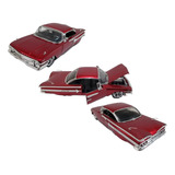 1 24 Chevrolet Impala 1960 Jada Showroom Red Barateirominis