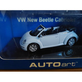1:43 Autoart 59752 New Beetle Cabrio Aquarius Blue Fusca