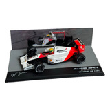 1 43 Miniatura Mclaren Mp4 6 1991 Senna Lendas Brasileiras