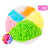 1,5 Kg Açúcar Cristal Colorido Decorar