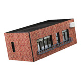 1 64 Ho Escala Modelo Casa Construção Diorama Mesa C